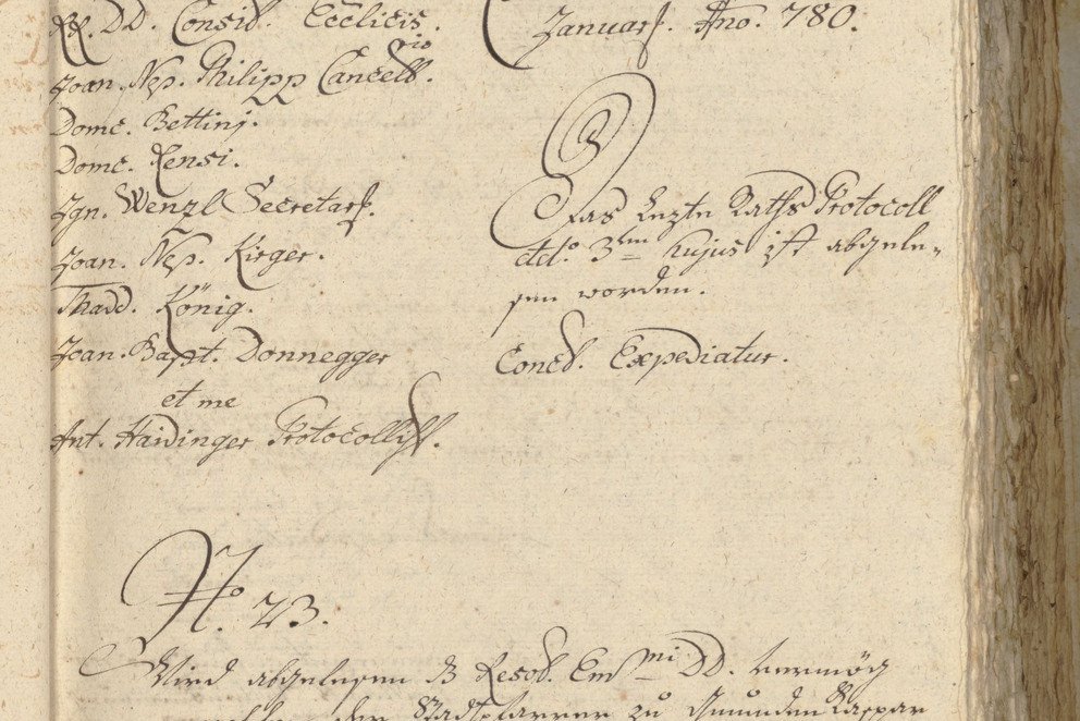 Handschriften Brief mit alter Handschrift