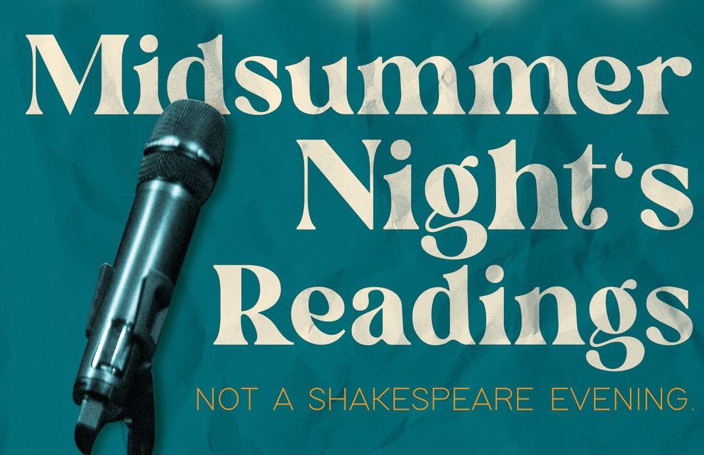 Flyer to the Midsummer Night's Readings