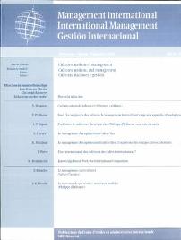 Management International/International Management/Gestión Internacional